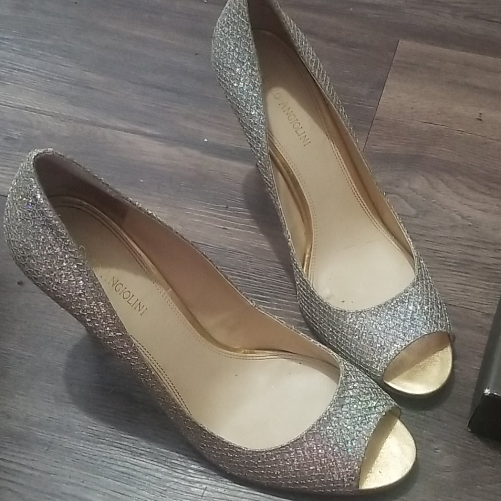 Enzo Angiolini sparkle pumps